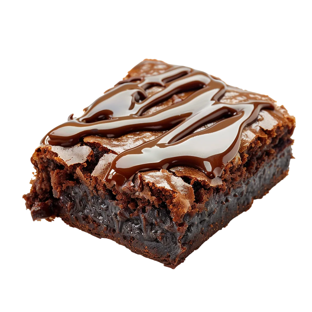 Chocolate Fudge Brownie Cake Slice Free PNG