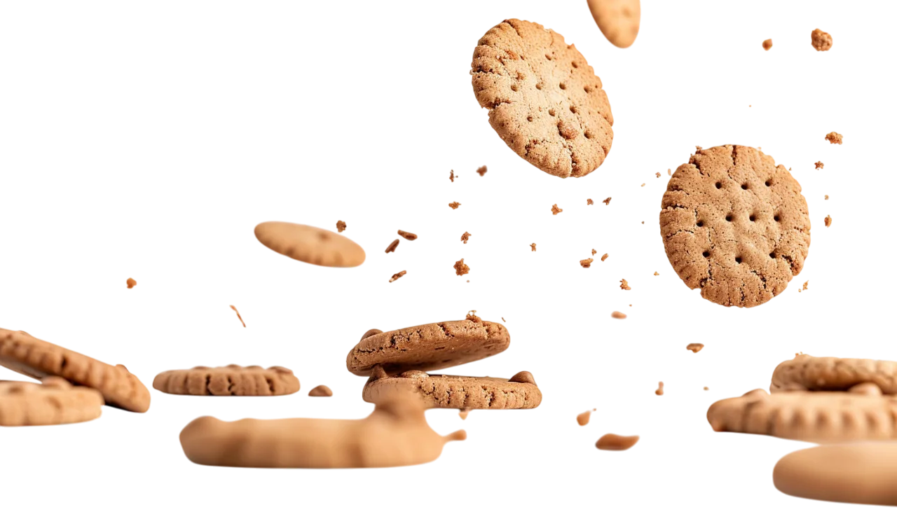 Flying Crackers Free PNG, Crispy Snack Food