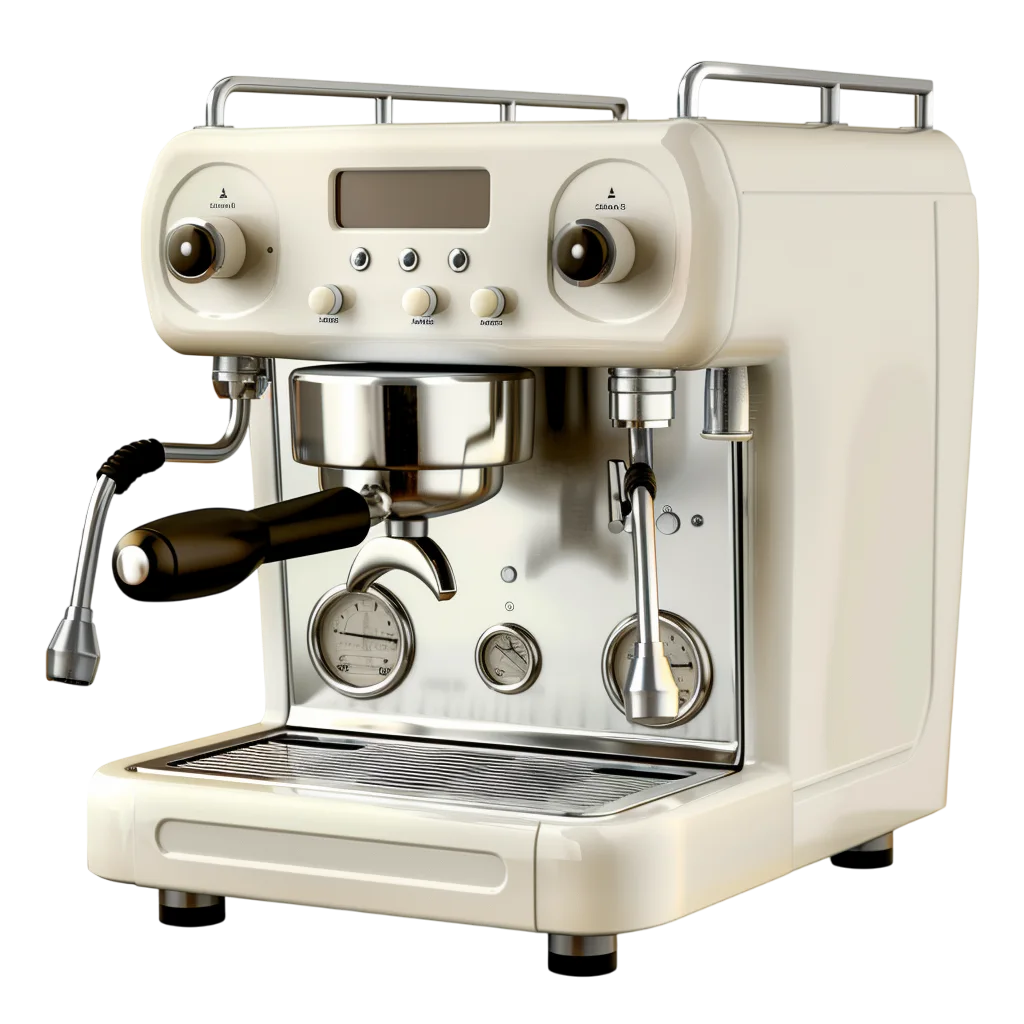 Coffee Machine Free PNG, Modern Espresso Maker