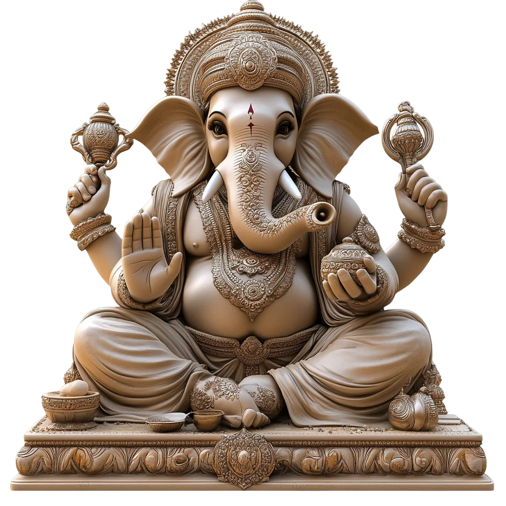 Ganesha Figurine Free PNG