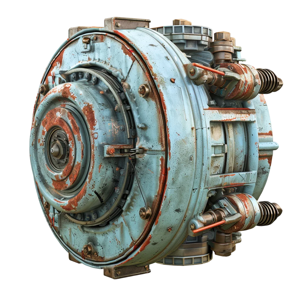 Sci-Fi Industrial Turbine Core Engine Free PNG Clipart
