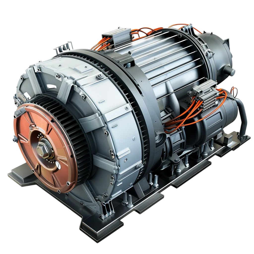 Heavy Duty Industrial Power Generator Free PNG Clipart
