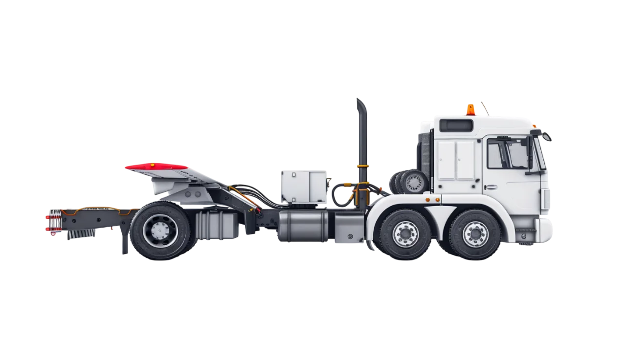 Industrial Heavy Hauler Semi Truck Bare Free PNG