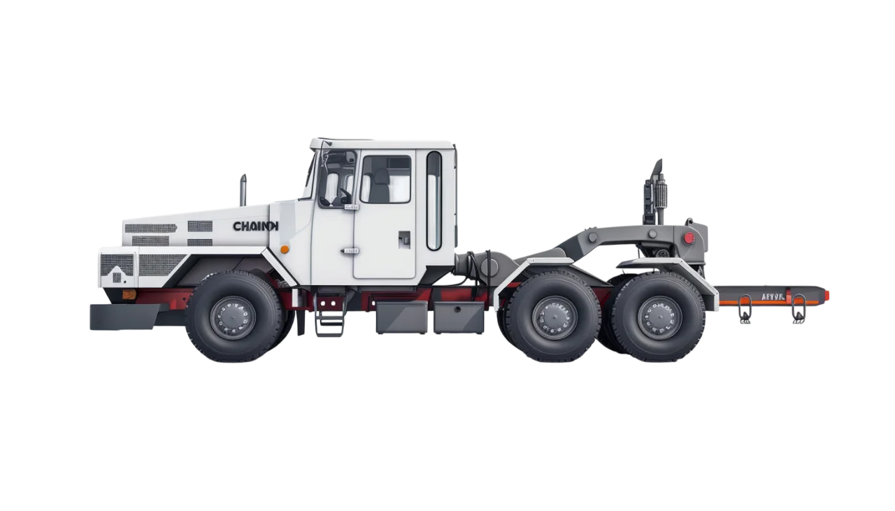 Heavy Duty Semi Truck Cab Chassis Free PNG