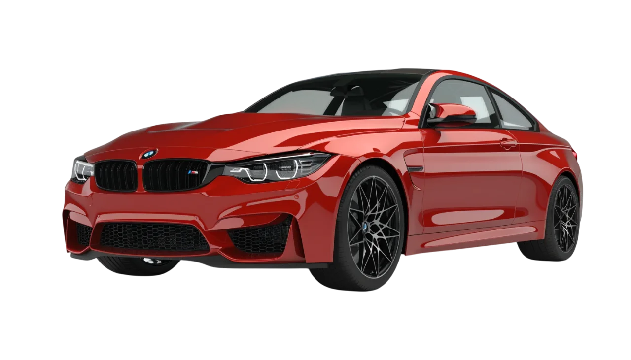 Modern Red Sports Sedan Luxury Car Free PNG