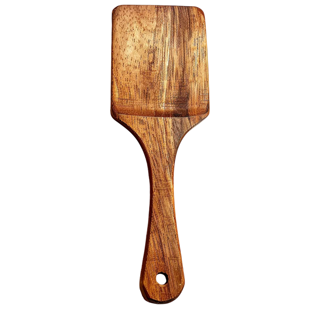 Weathered Wooden Spatula Free PNG
