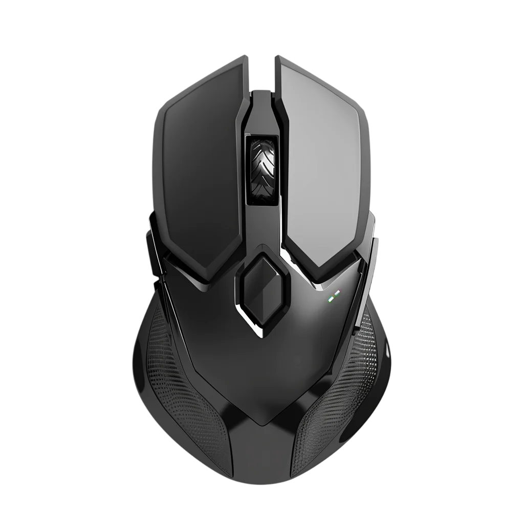 Black Ergonomic Gaming Mouse – Free PNG