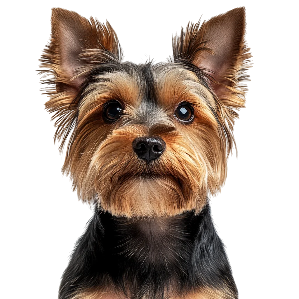 Yorkshire Terrier Portrait Cutout - Free PNG
