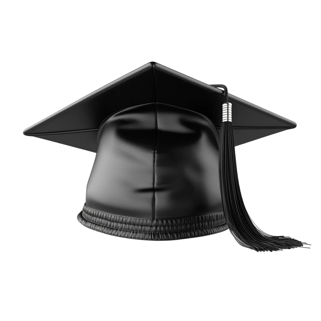 Academic Graduation Cap Tassel Side View Free PNG