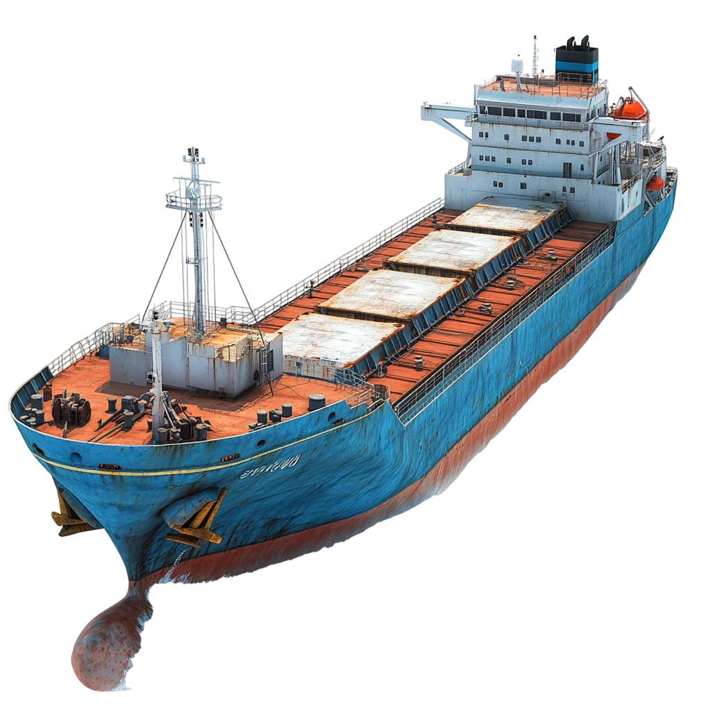 Cargo Freight Ship Bulk Carrier Vessel Free PNG