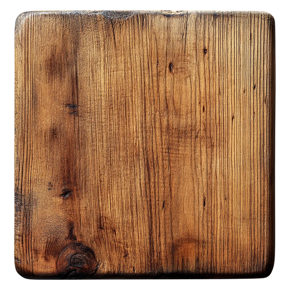 Rustic Brown Wooden Board Texture Free PNG