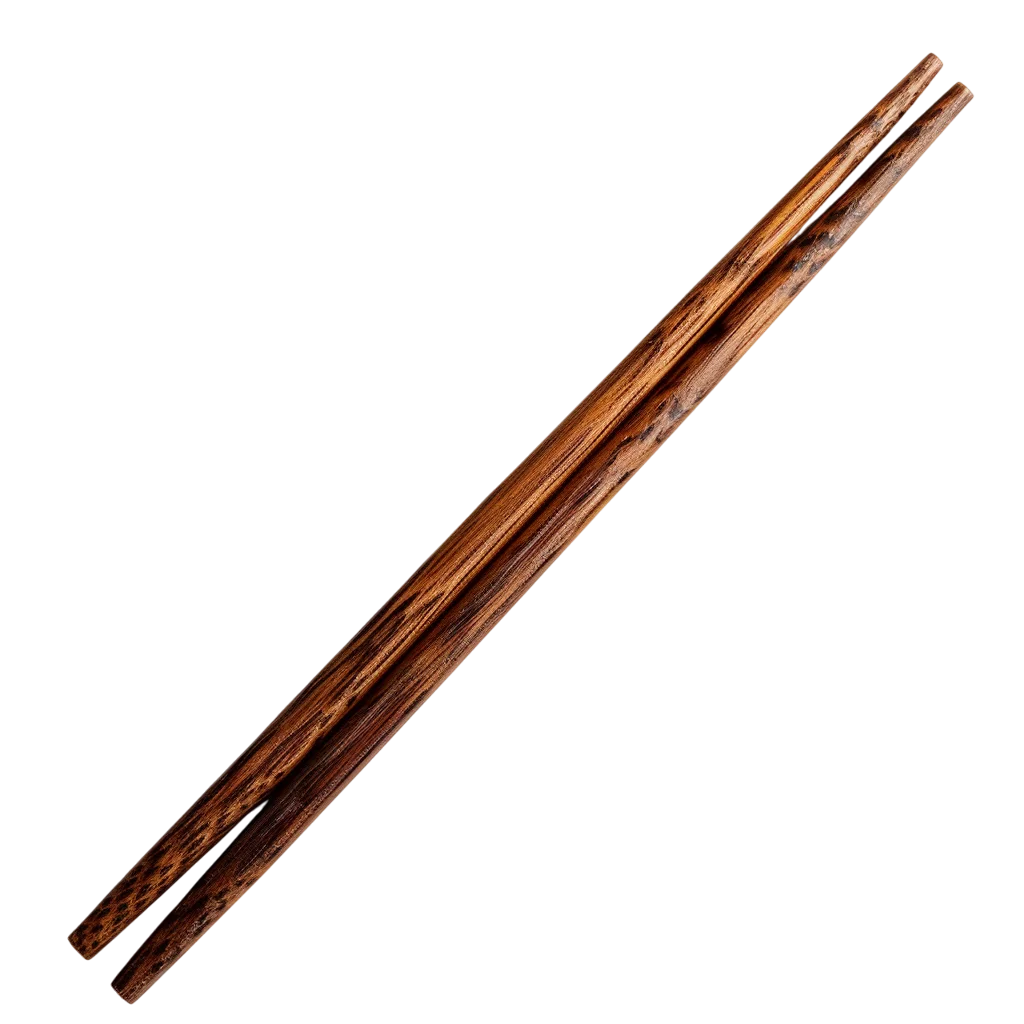 Free PNG of a Pair of Wooden Chopsticks