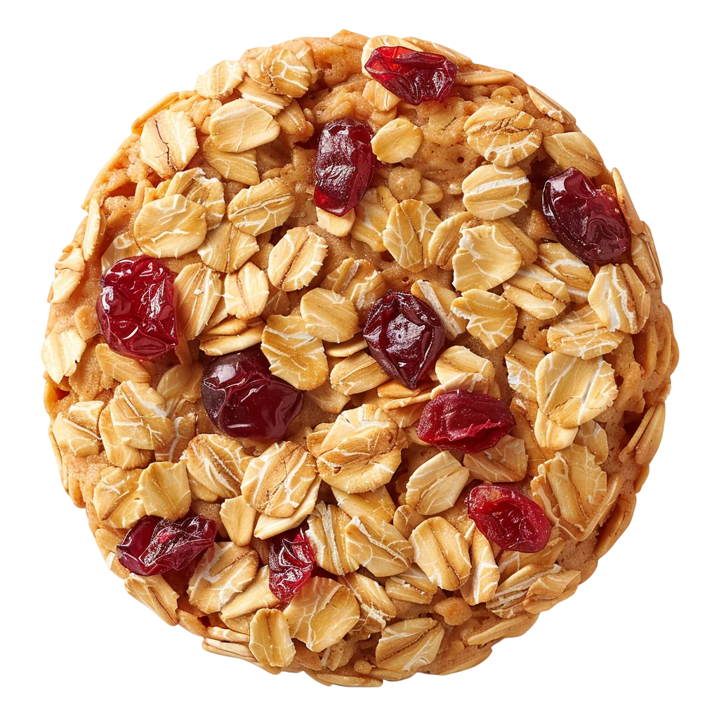 Golden Oat and Cranberry Cookie Free PNG