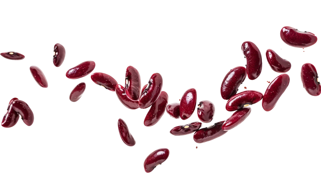 Floating Red Kidney Beans Free PNG