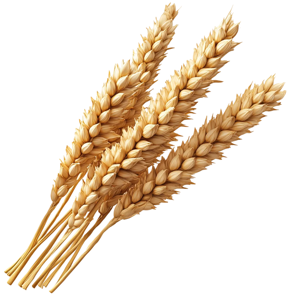 Golden Wheat Stalks Bundle Free PNG