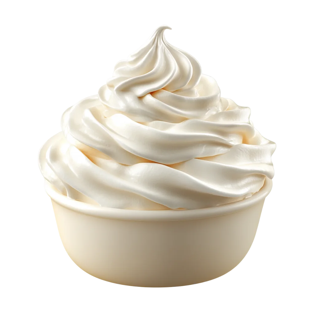 White Soft-Serve Ice Cream in a Cup Free PNG