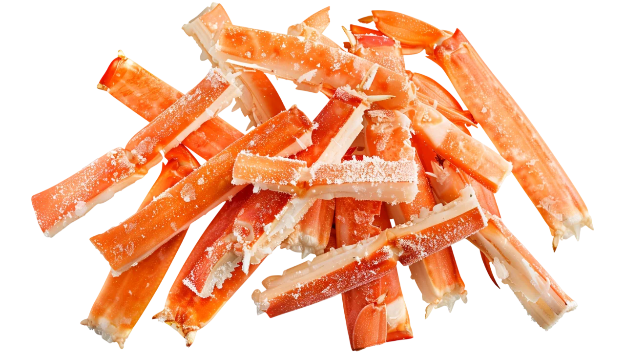 Pile of Frozen Crab Legs | Free PNG