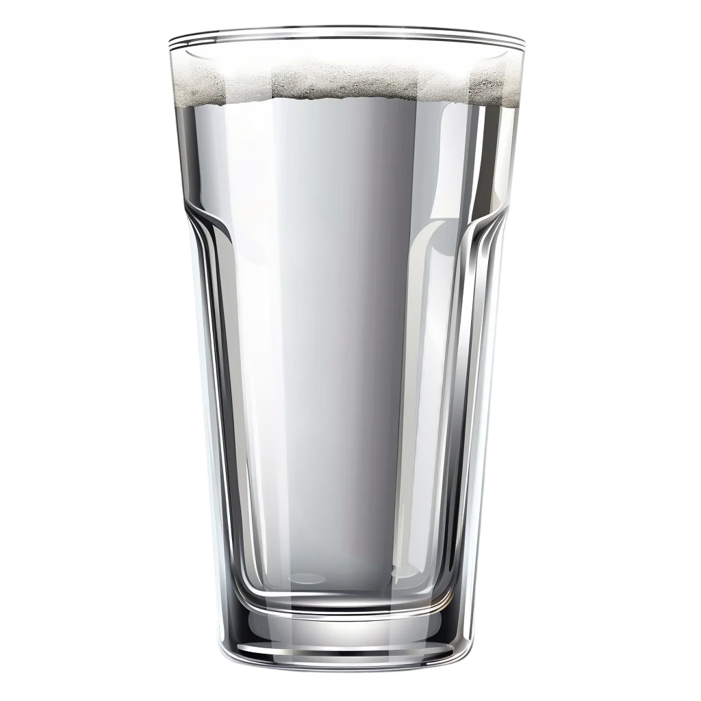Clear Empty Drinking Glass Free PNG