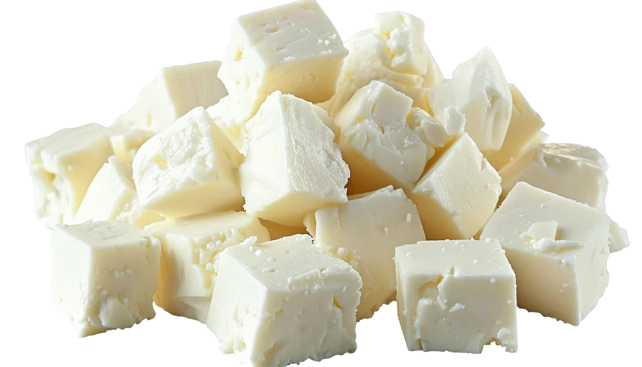 Pile of White Chocolate Chunks Free PNG