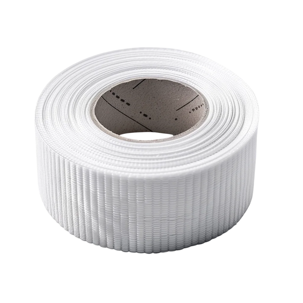 White Fiberglass Mesh Drywall Tape Roll Free PNG