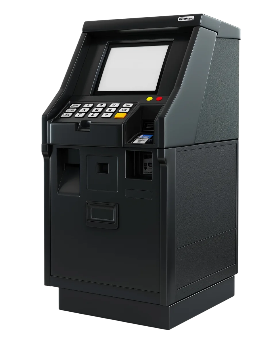 Modern ATM Cash Machine with Keypad – Free PNG