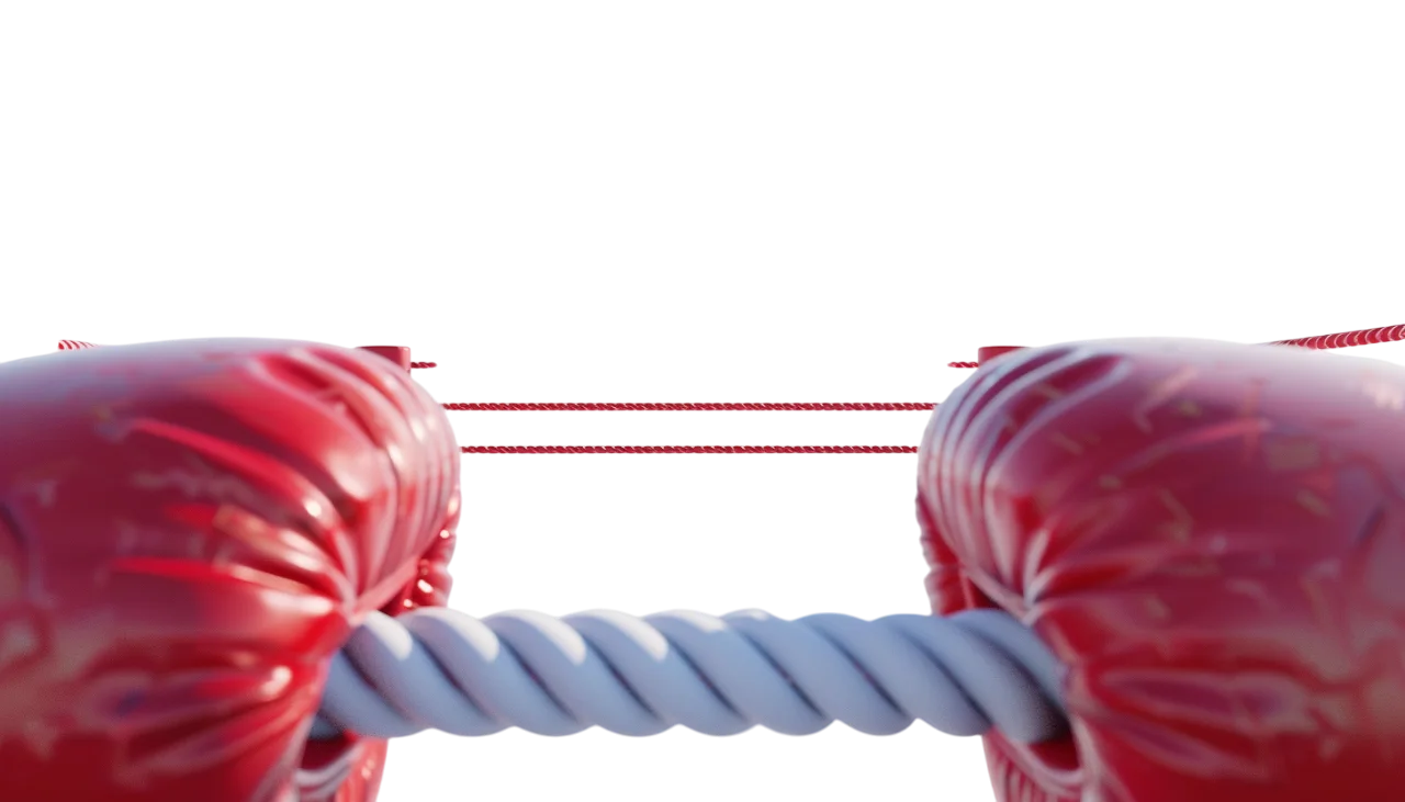 Glossy Red Forms and Twisted Cord Free PNG