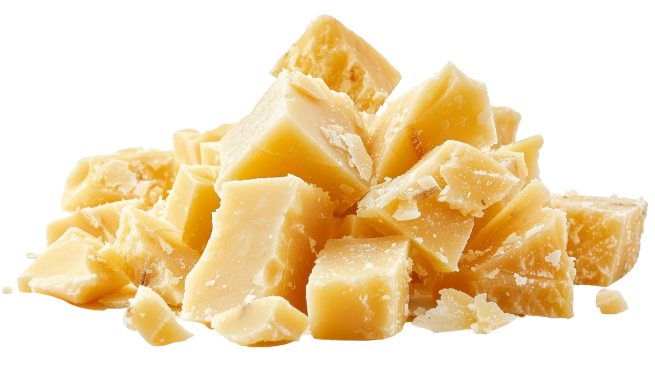Pale Golden Cocoa Butter Chunks Free PNG