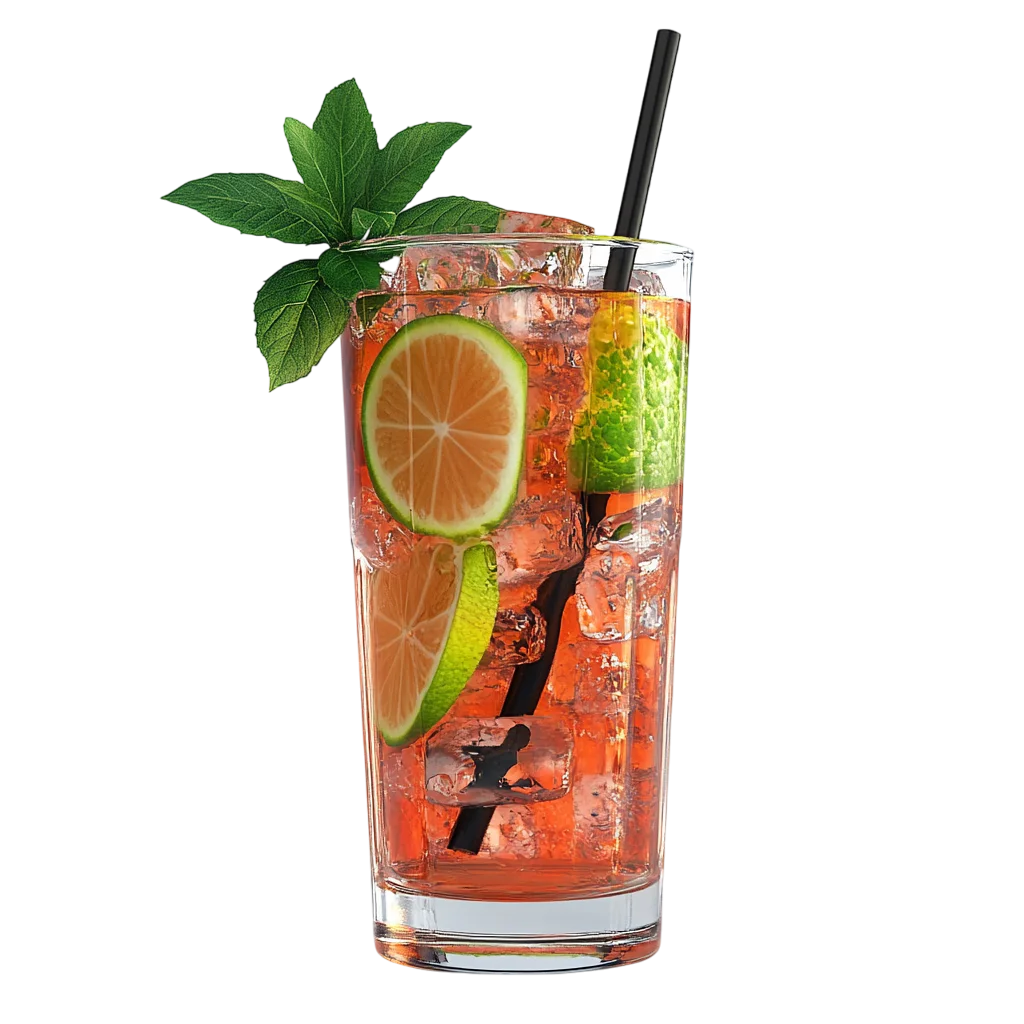Tall Glass Of Refreshing Iced Tea Free PNG