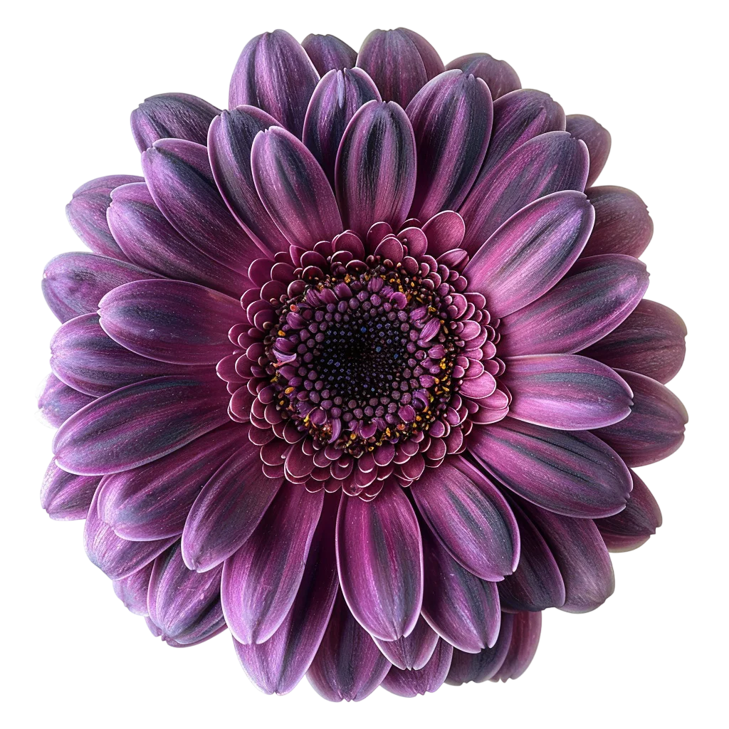 Fresh Purple Gerbera Daisy Flower Blossom PNG