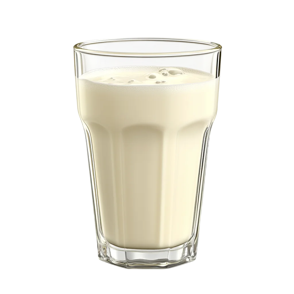 Glass Of Fresh White Milk Free PNG