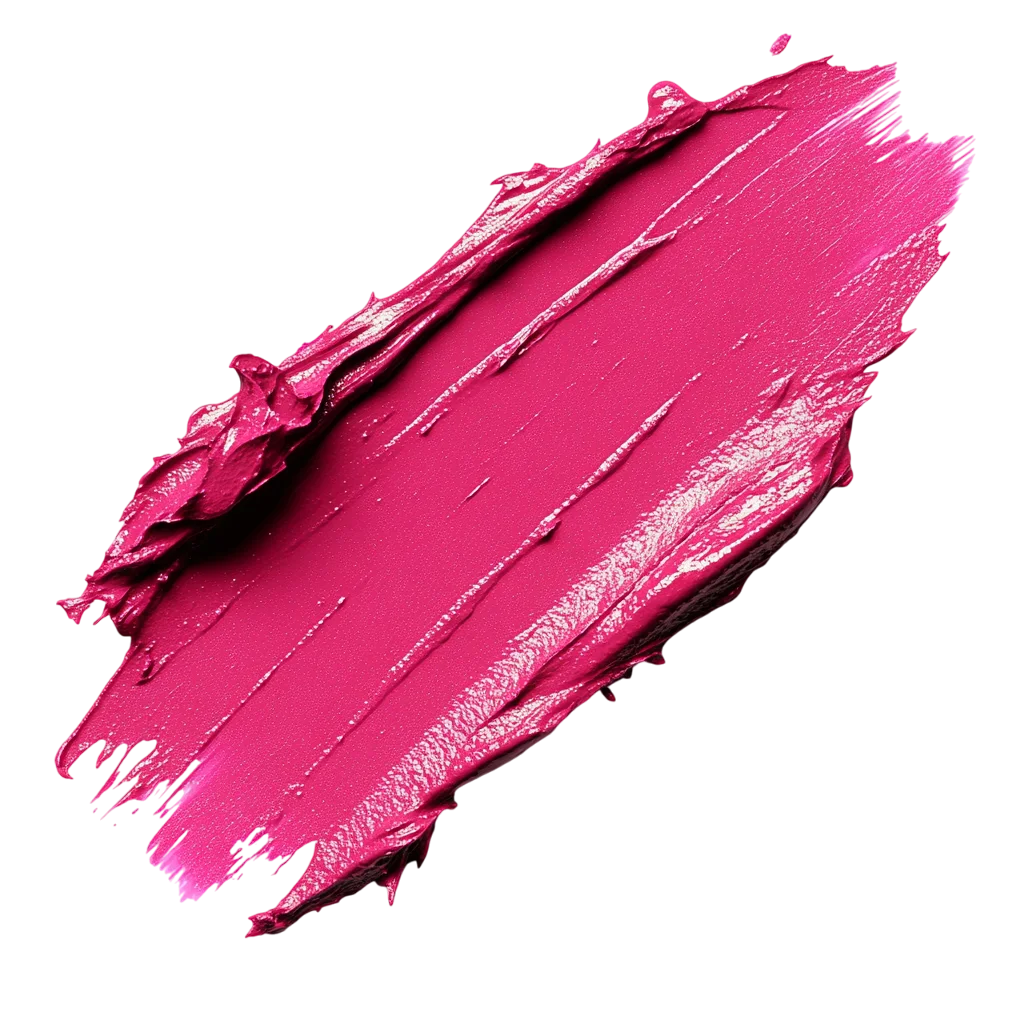 Bright Pink Lipstick Stroke Texture Free PNG
