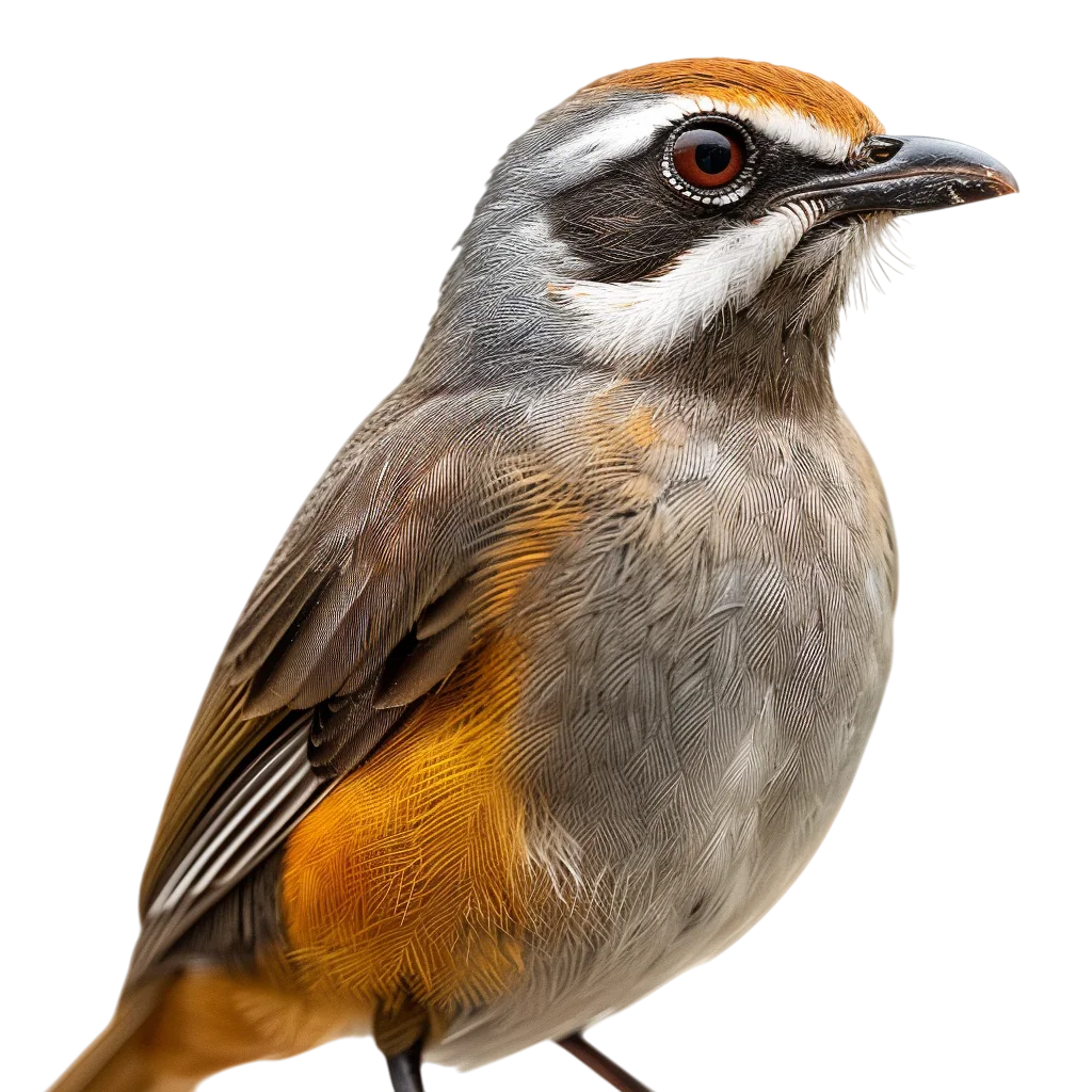 Wild Bird Perched On Branch Wildlife Free PNG