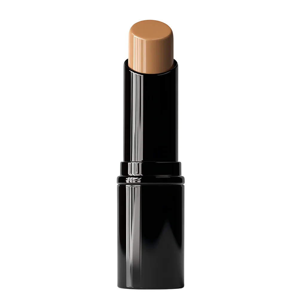 Glossy Black Lipstick with Nude Beige Color | Free PNG