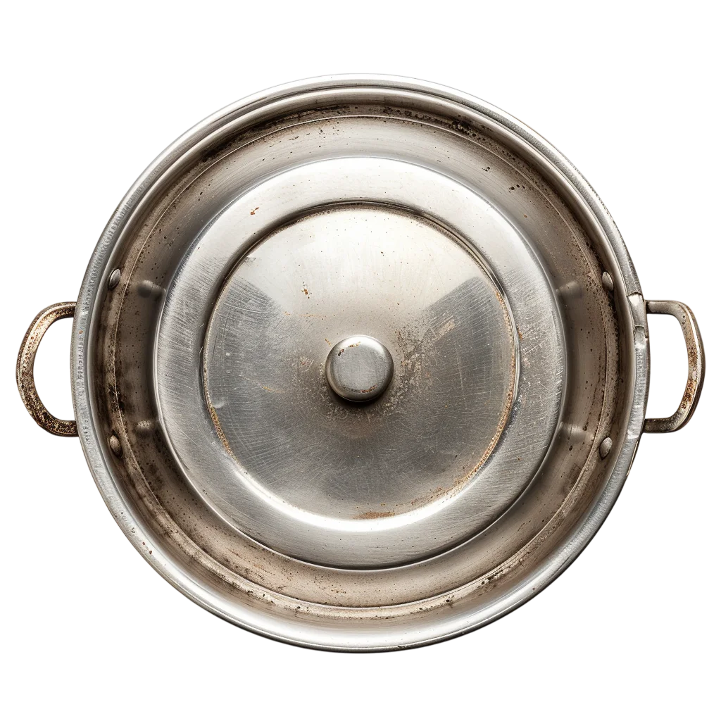 Stainless Steel Cooking Pot Free PNG