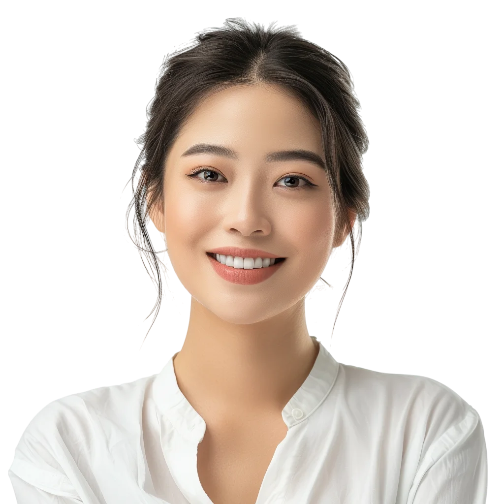 Asian Woman Skincare Free PNG Stock Photo