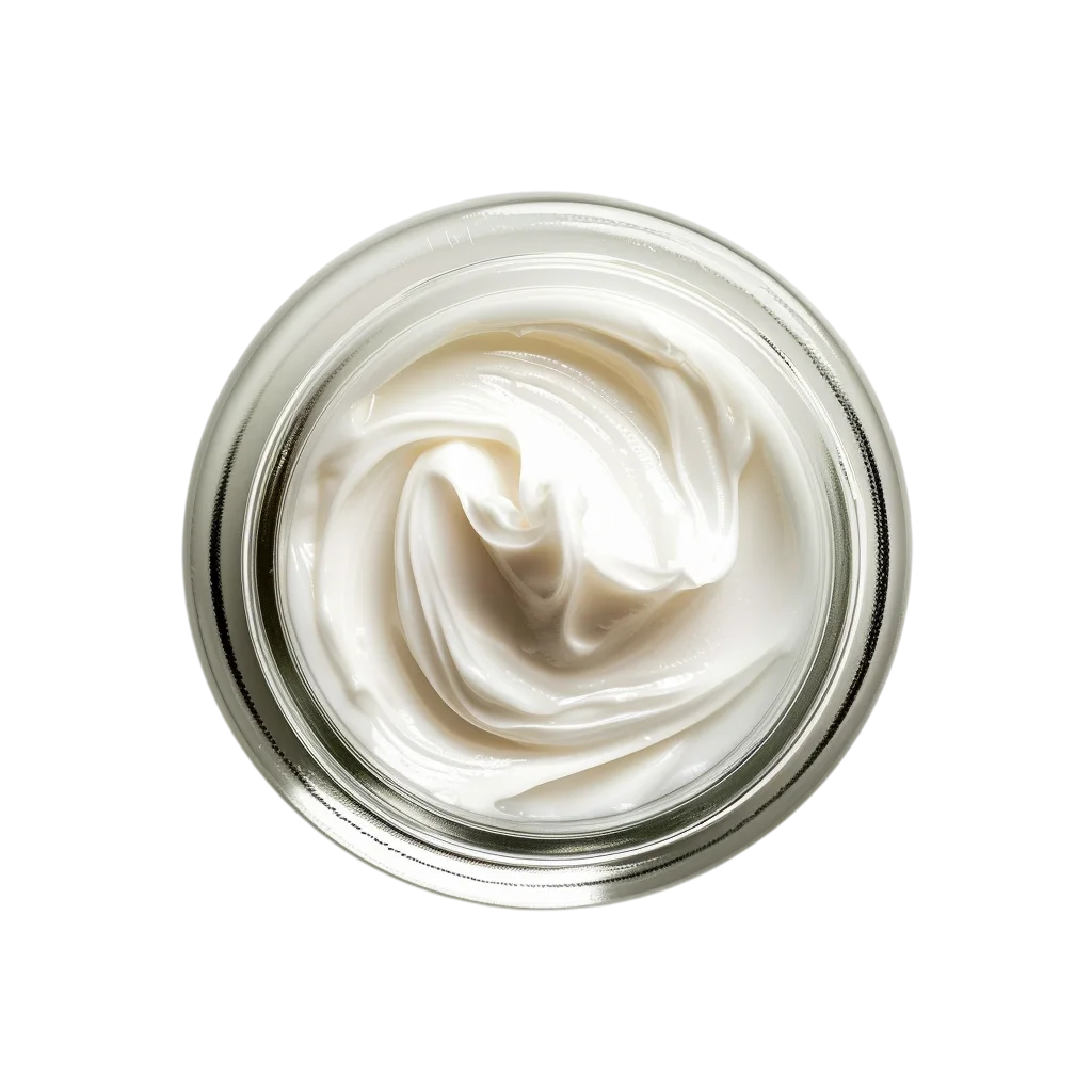 Cosmetic Cream Jar Top View Free PNG Image