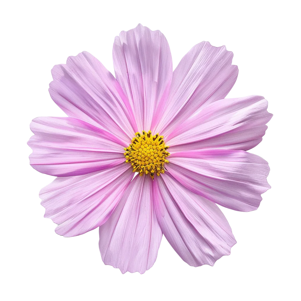 Pink Cosmos Flower Blossom Free PNG