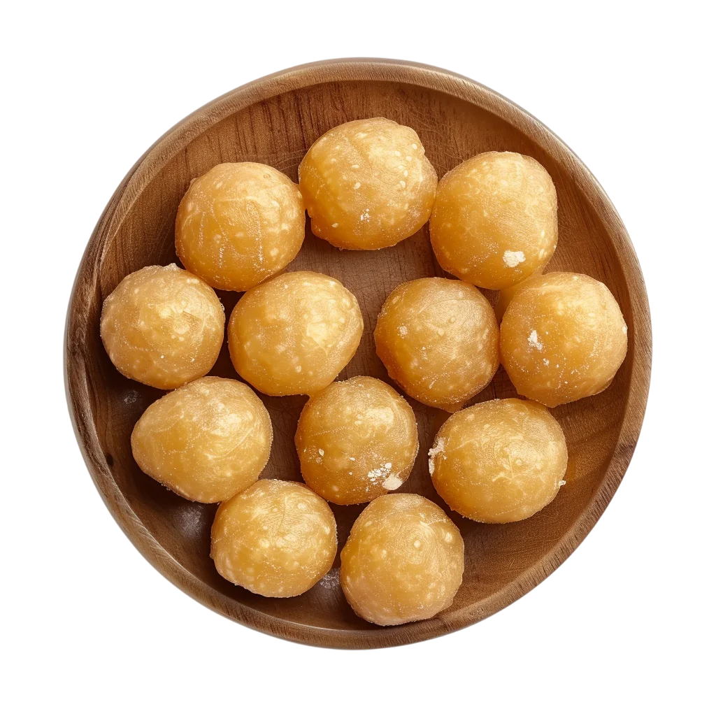Bowl of Indian Sweets Free PNG Image
