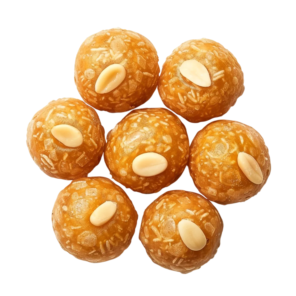 Laddoo Indian Sweets Free PNG Image