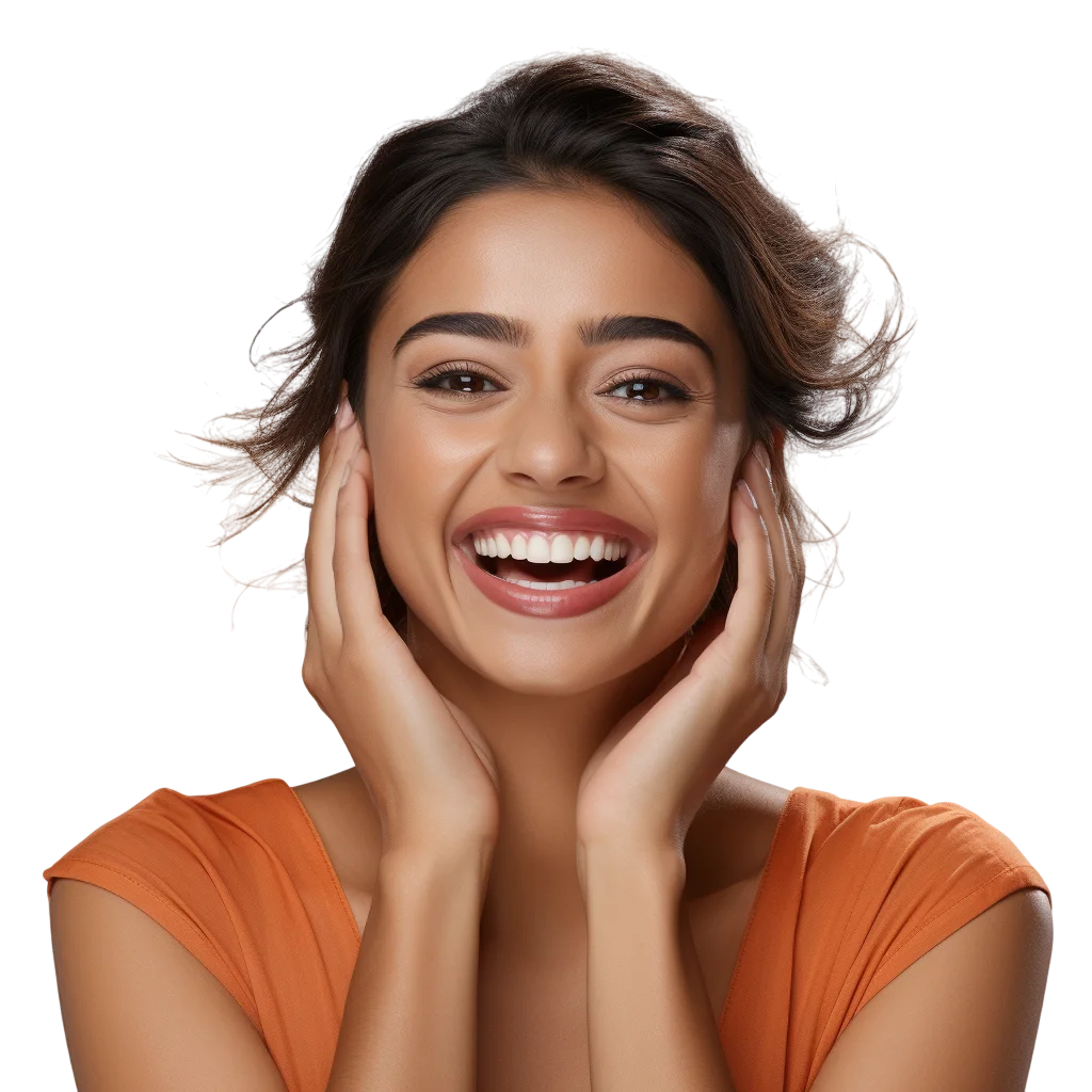 Indian Woman Smiling Free PNG Image Download