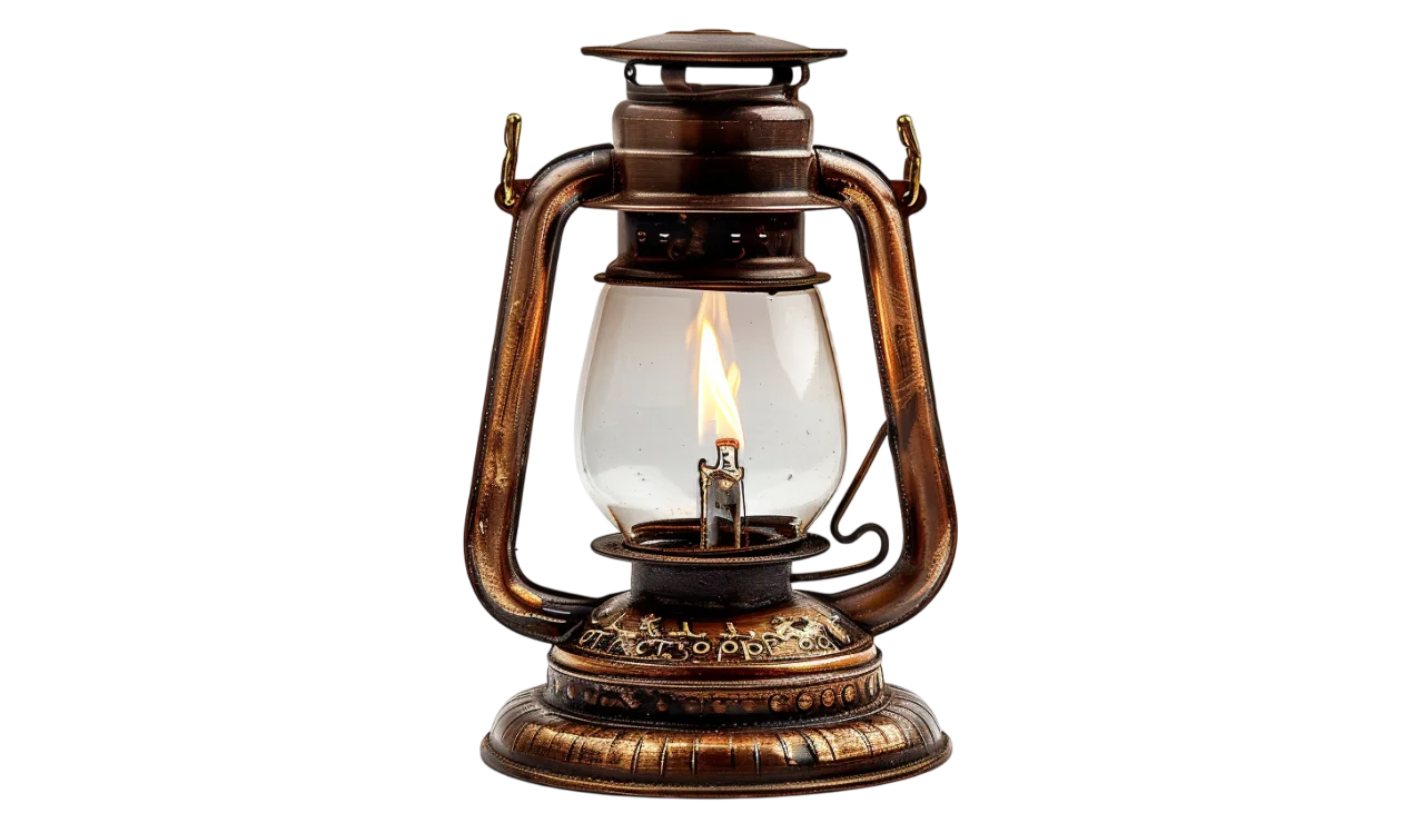 Vintage Oil Lantern Free PNG Image
