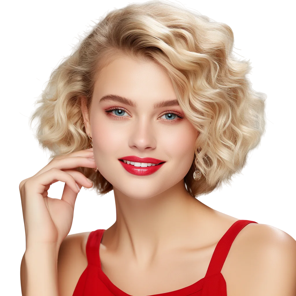 Blonde Vintage Woman Free PNG Image