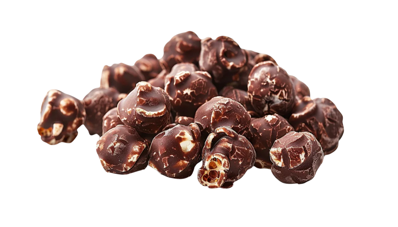 Pile of Chocolate Truffles Candy Free PNG Image