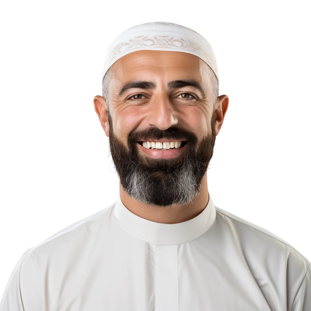 Smiling Bearded Man Free PNG Image File