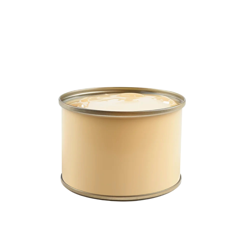 Small Round Food Can Free PNG Graphic