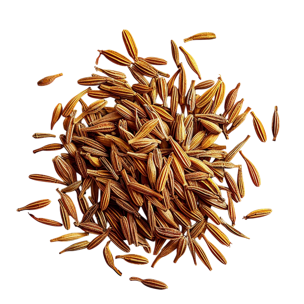 Cumin Seeds Spices Close Up Free PNG Image