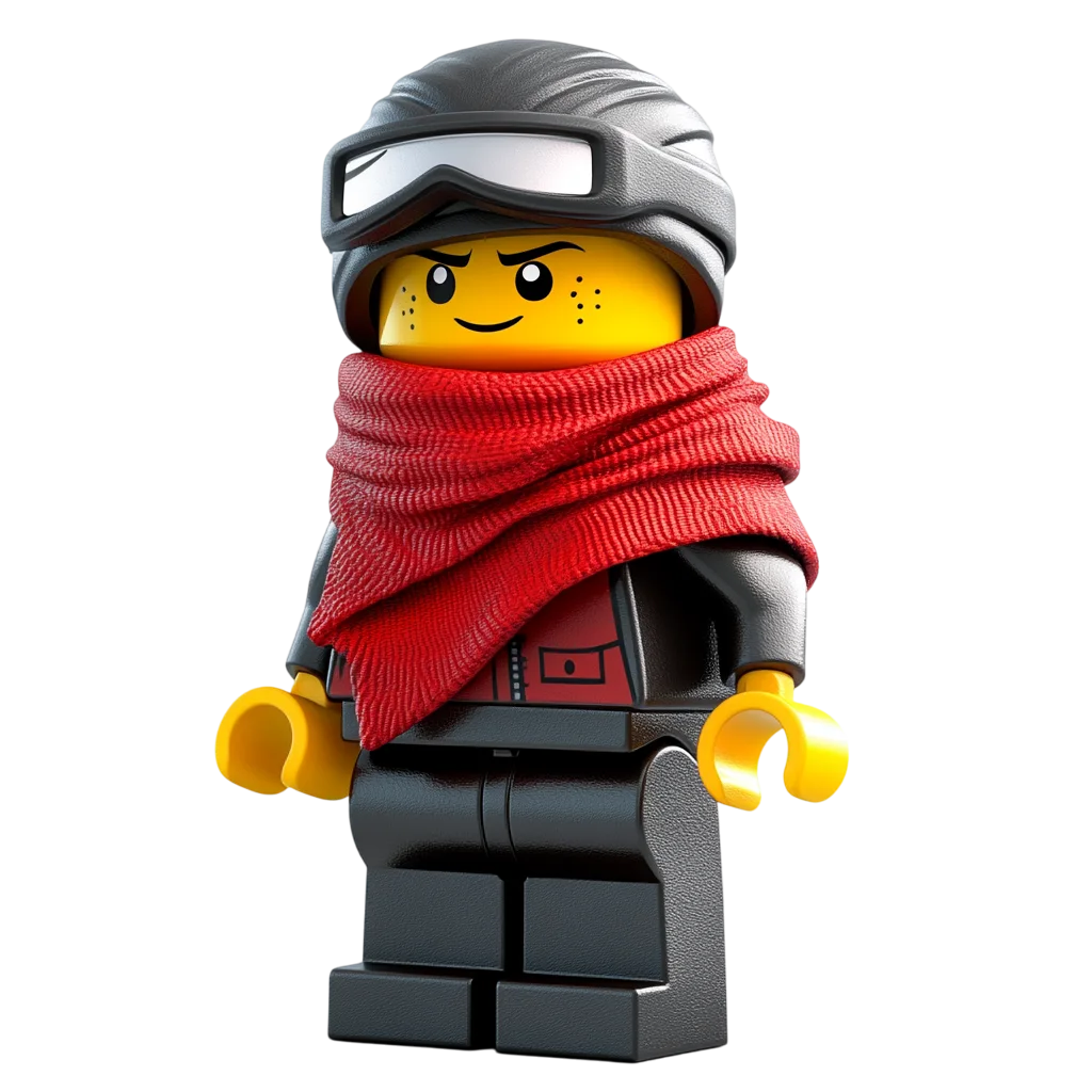 Lego Black Suit Minifigure Toy Free PNG