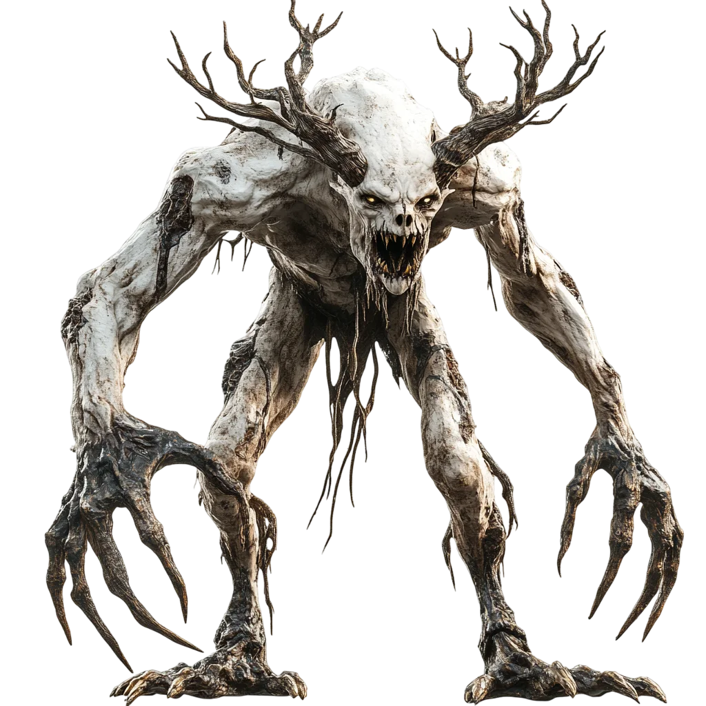 Dark Fantasy Branch Monster Creature Free PNG