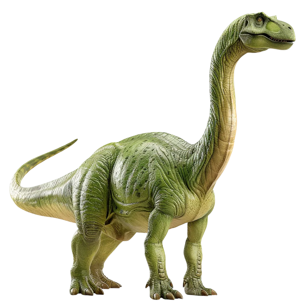 Cute Cartoon Dinosaur Sauropod Profile PNG