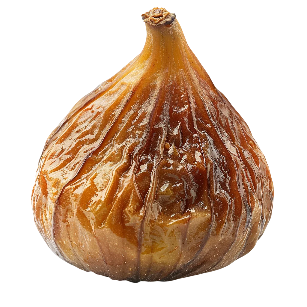 Single Whole Dried Fig Free PNG Healthy Food Clipart